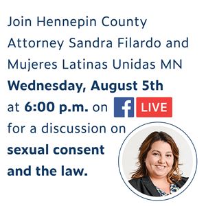 Facebook Live Presentation Hennepin County Attorney's Office