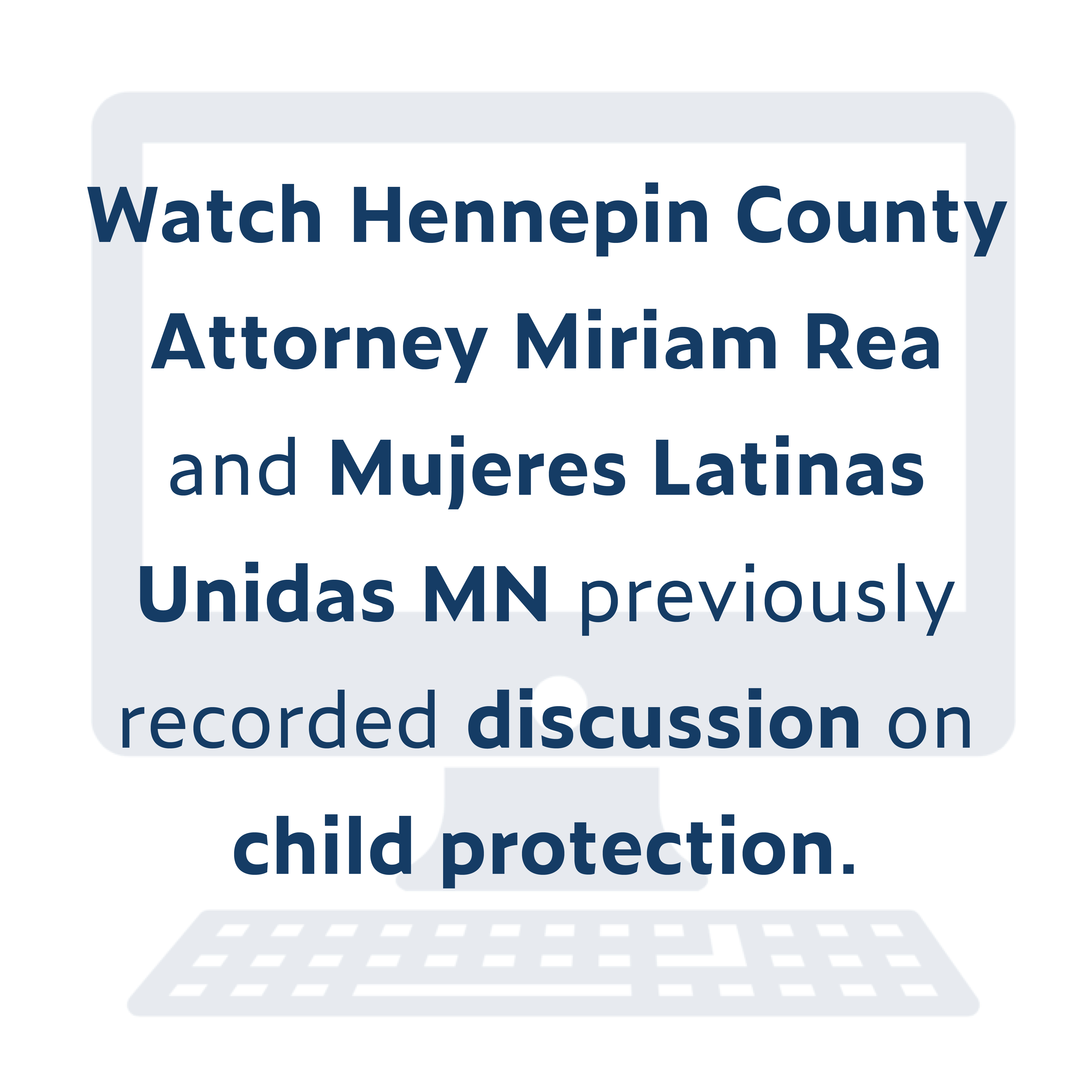 Facebook Live Presentation Hennepin County Attorney's Office