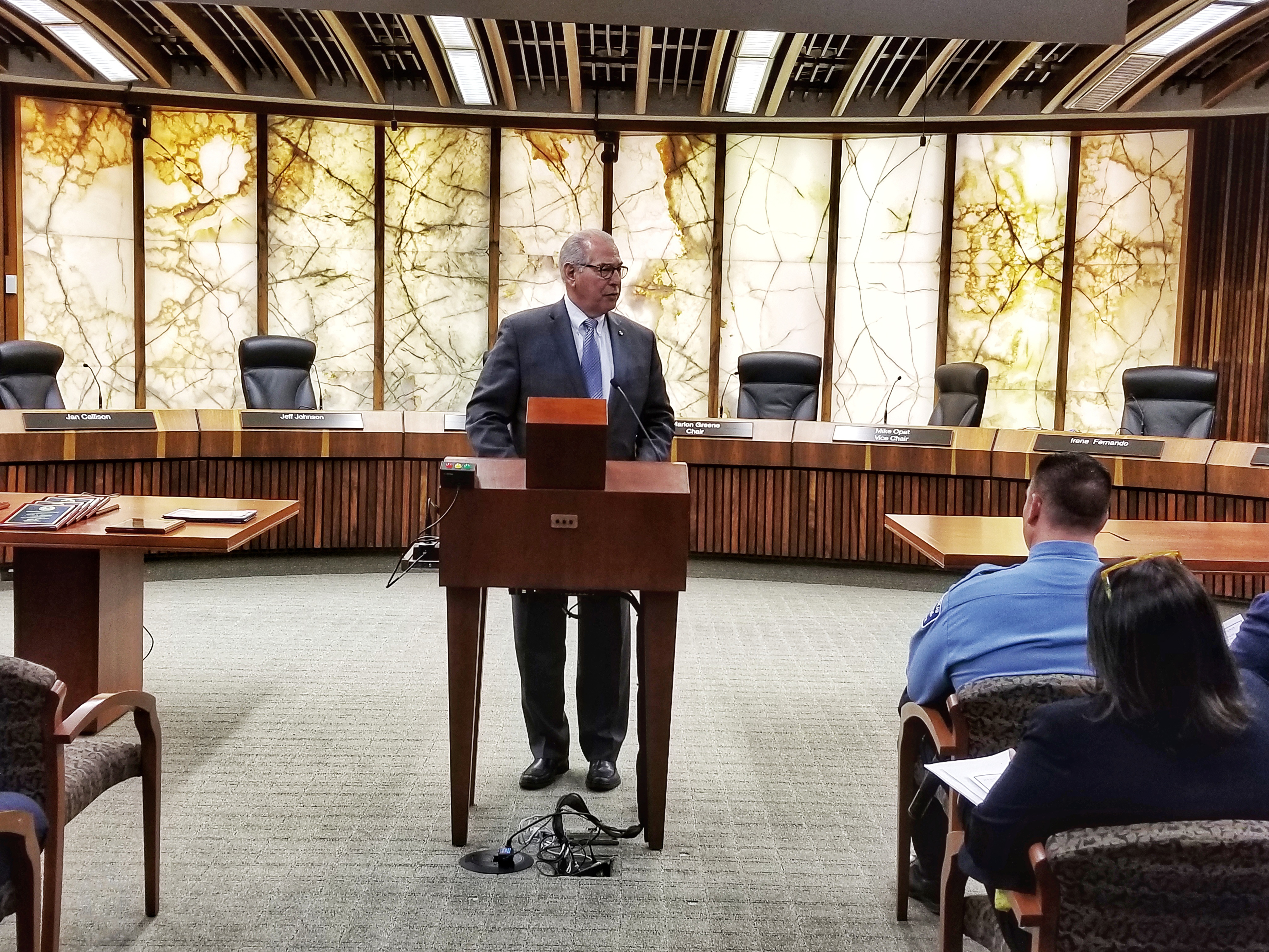 Hennepin County Attorney Mike Freeman Speaking at the 2019 Community Leadership Awards